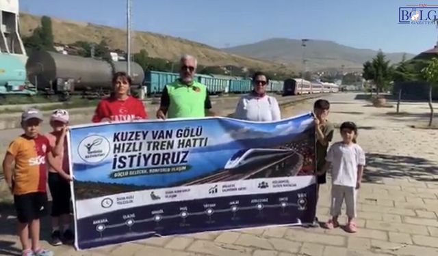 Vangölü Aktivistleri’nden Vangölü İçin Tren Garın’da Dikkat Çeken Çağrı