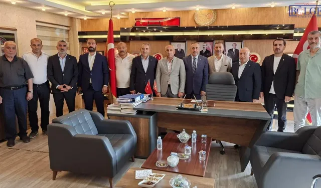 AK Parti Van İl Başkanı Arvas’tan MHP’ye Ziyaret