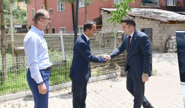 Kaymakam Abdullah Sarı’dan İlçe Millî Eğitim Müdürlüğüne Ziyaret