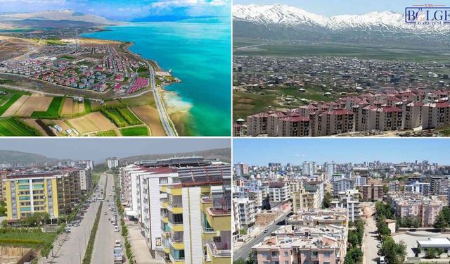 Van, Hakkari, Diyarbakır ve Urfa'da il olmaya aday birinci ilçeler listelendi