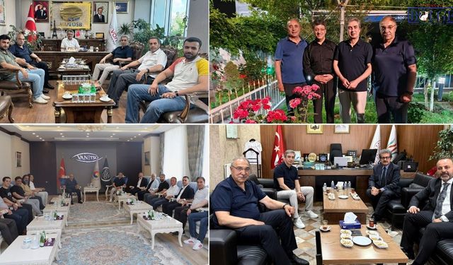 Polat Alemdar Van'da! Necati Şaşmaz'ın Ziyaretleri Dikkat Çekti