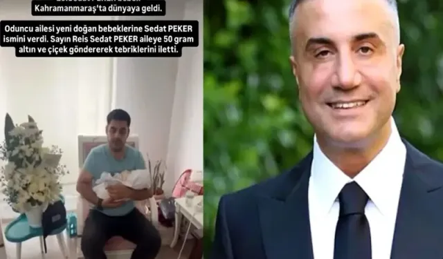 Türkiye’de Şaşırtan İsim Tercihi! 80 Aile Bebeğine “Sedat Peker” Adını Verdi