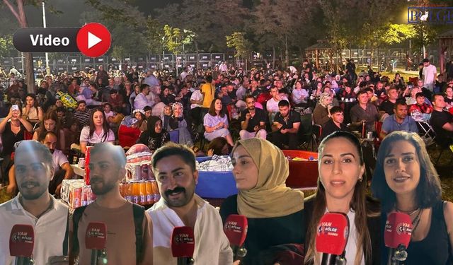 Van'da Kültür Yolu Festivalinde Yurttaşlardan Sitem: Alanda Endişeleniyoruz