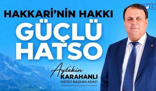 HATSO’da Seçim Yarışı Kızışıyor! Karahanlı: “Derdimiz Makam Değil”