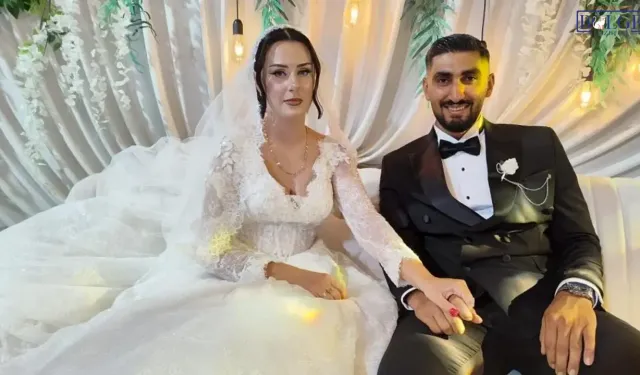Polonya’da başlayan aşk Batman’da düğünle taçlandı!