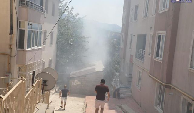 Tunceli’de çocukların torpil oyunu yangına neden oldu