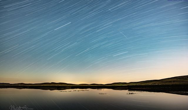 Van’da gökyüzü şöleni: Perseid meteorları Keşiş Yaylası’nda böyle görüntülendi!