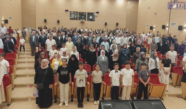 Van'da yaz Kur’an kursları sona erdi: Öğrenciler hünerlerini sergiledi