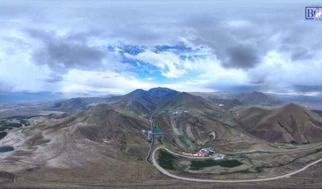 Erzurum’da Ağustos Şaşkınlığı! Palandöken Bir Anda Beyaza Büründü