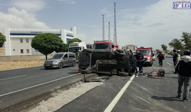Tatvan’da Feci Kaza! İki Araç Çarpıştı, 2 Kişi Yaralandı