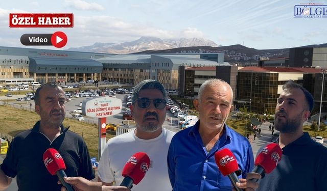 Van’da Hastaneye Giden Vatandaşın Çilesi Bitmiyor!