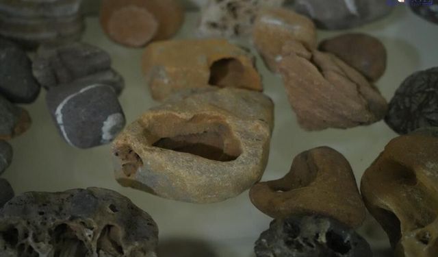 Çobanlıkla başlayan taş tutkusu 40 yıllık hazineye dönüştü