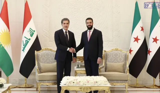 Şara’dan Barzani Görüşmesi Sonrası Kürtçe Mesaj