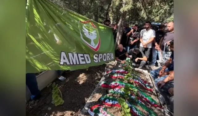 Amedspor tribünleri yasa boğuldu! Sevilen taraftar lideri son yolculuğuna uğurlandı