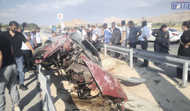 Van-Hakkâri Karayolunda Feci Kaza: 1 Ölü, 3 Yaralı