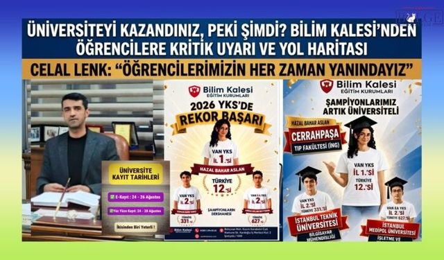 Üniversiteyi Kazanan Öğrenciler Dikkat! Bilim Kalesi’nden Kapsamlı Yol Haritası!