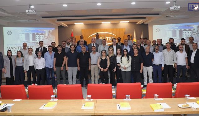 Van TSO’da son meclis toplantısı: Gözler 24 Ekim’deki seçime çevrildi