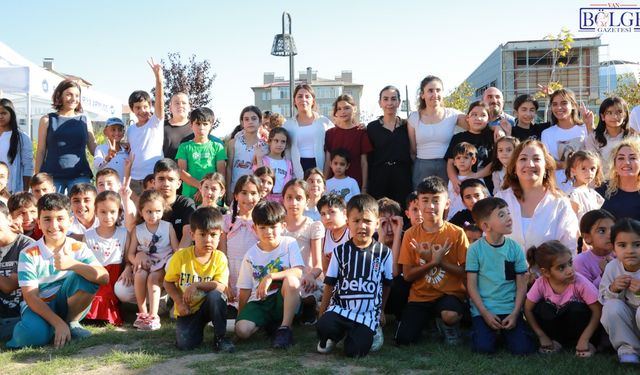 İpekyolu Belediyesi Mülteci Çocuklarla Barış Parkı’nda Buluştu