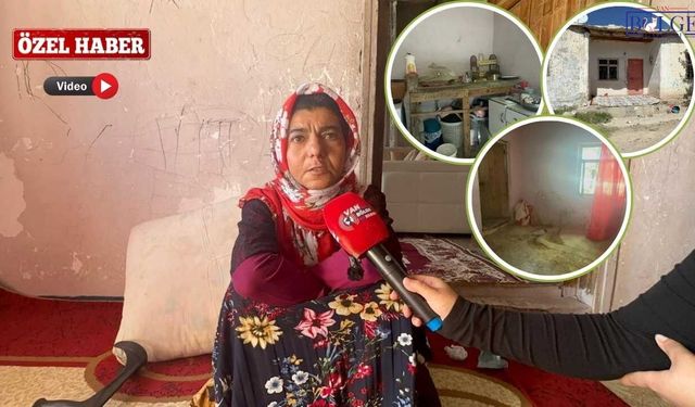 Van’da 4 çocuklu annenin harabeye sığdırdığı yaşam mücadelesi