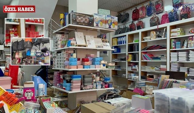 Van'da “Üç harfliler” kırtasiyeleri çarptı