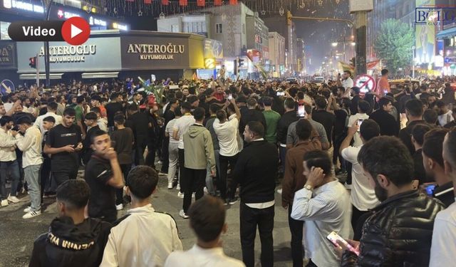 Amedspor’un Beşiktaş’ı Yenmesi Van’da Coşkuyla Kutlandı