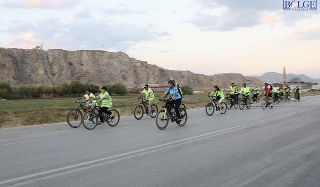 Van’da Avrupa Hareketlilik Haftası İçin Bisiklet Turu