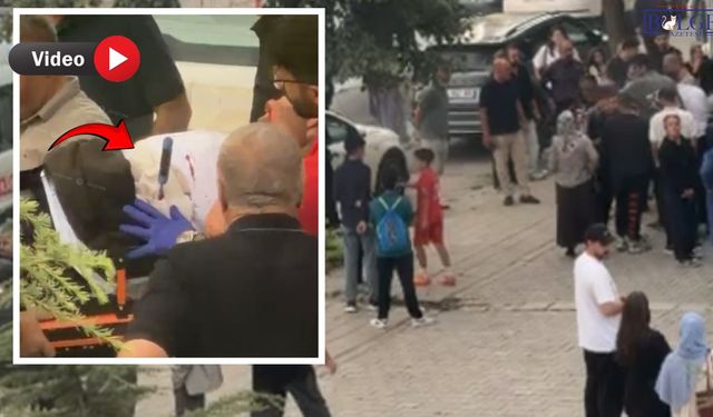 Van’da bıçaklı saldırı: 1 kişi yaralandı, Kameraya yansıdı