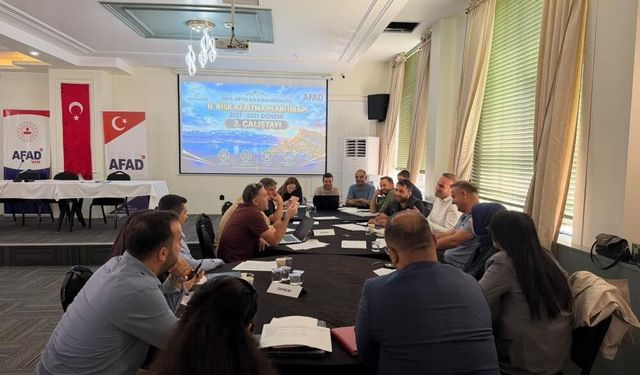 Van’da AFAD'tan 4 yıllık hazırlık: Plan masaya yatırıldı