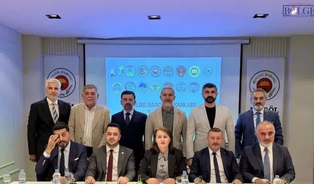 Van Barosu’nun da katıldığı toplantıda dikkat çeken mesajlar: Kürt meselesi gündemde