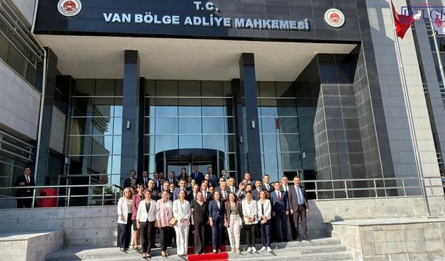 HSK Üyesi Sait Özdemir’den Van’da Yargı Teşkilatına Ziyaret