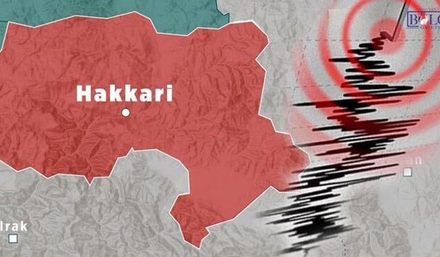 Hakkâri’de korkutan deprem!