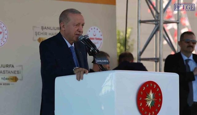 Erdoğan’dan Şanlıurfa’da dikkat çeken mesaj