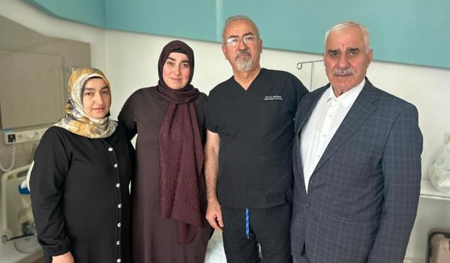 Fransa’da riskli denilen ameliyat için Van’a geldi: 4 santimetrelik tümör çıkarıldı