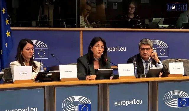 Pervin Buldan Avrupa Parlamentosu’nda Süreci Anlattı