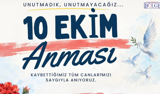 Van’da 10 Ekim anması: Hayatını kaybedenler anılacak