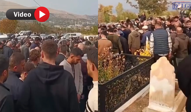 Van’daki kazada hayatını kaybeden 2 kişi gözyaşları arasında toprağa verildi
