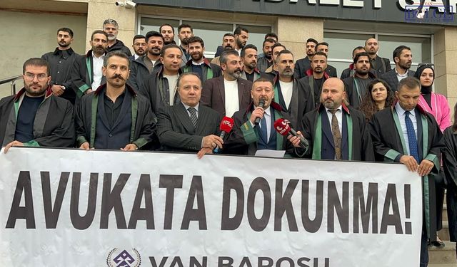 Van Barosu’ndan Avukata Saldırı Sonrası Serbest Bırakılma Kararına Tepki