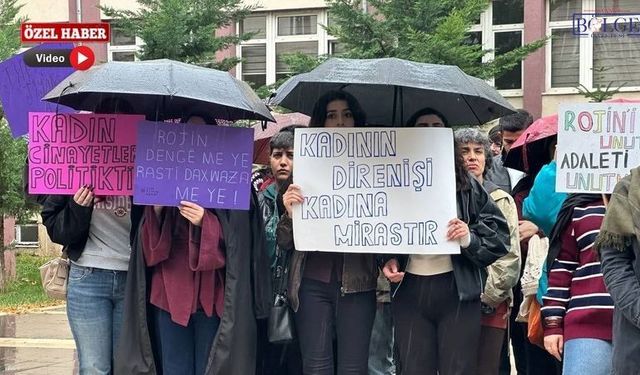Van’da öğrenciler Rojin için yürüdü: Rojin istatistik değildir