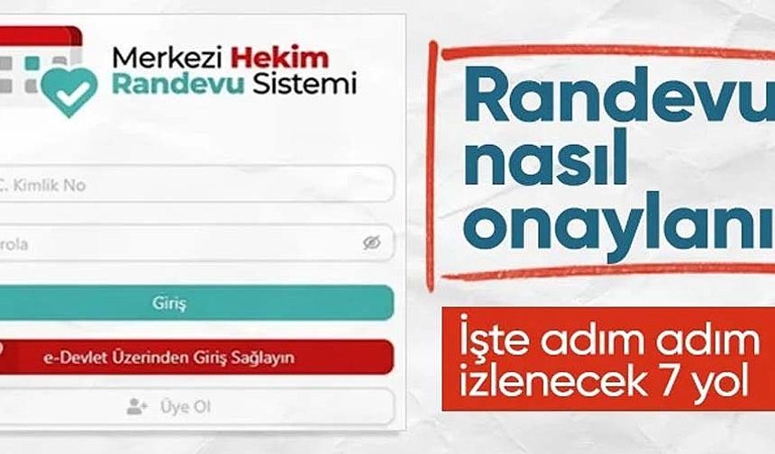 Sağlık Bakanlığı randevu hakkında bilgilendirdi