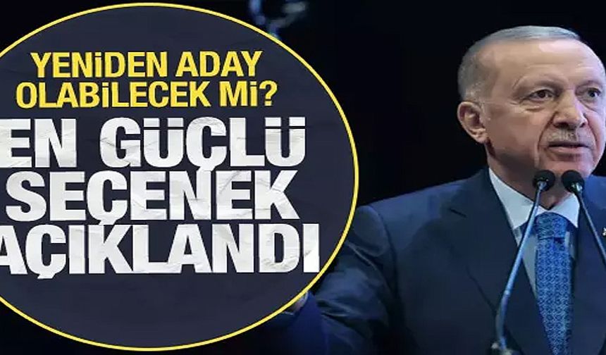 Erdoğan yeniden aday olabilecek mi?