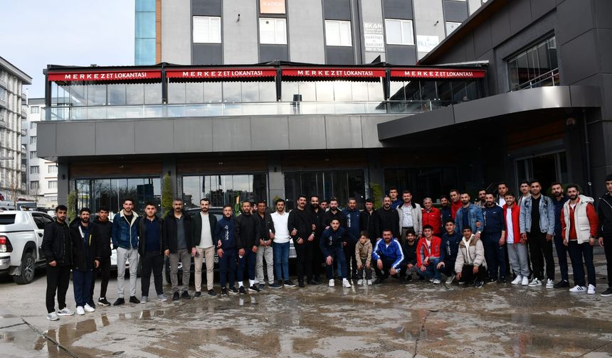 Uygar'dan Başkalespor'a moral yemeği…