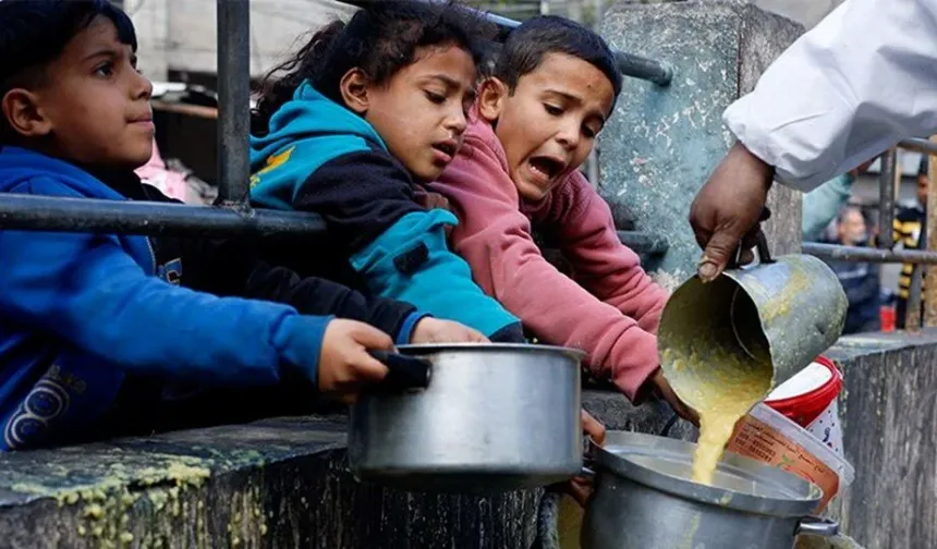 Gazze'de açlık en fazla çocukları etkiliyor