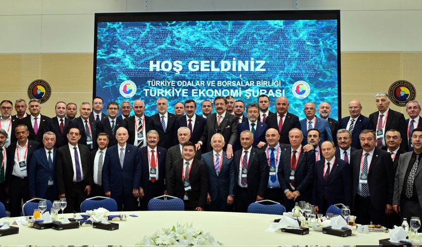 Van TSO Yönetimi, Türkiye Ekonomi Şurası’na Katıldı