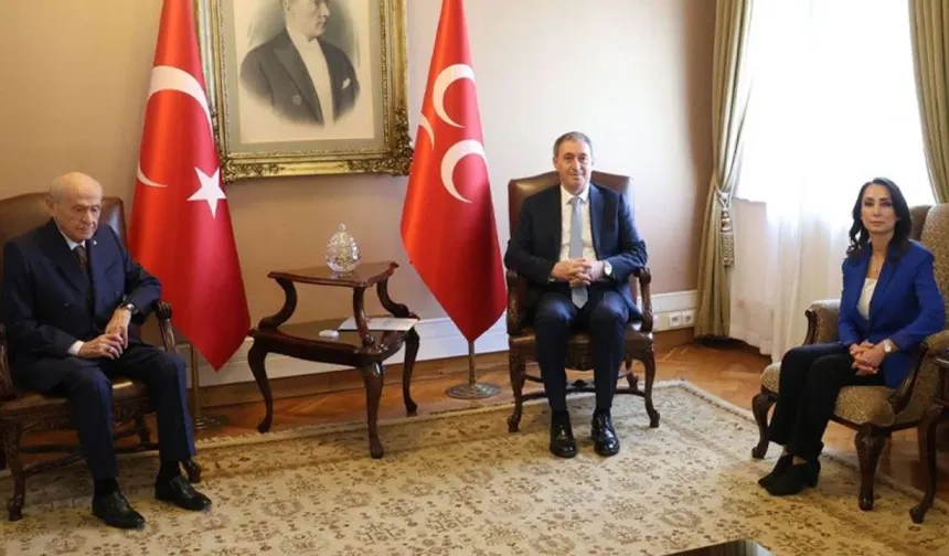 DEM Parti Bahçeli ile görüştü: DEM Parti’den ilk açıklama geldi