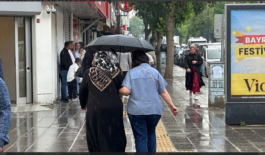 Van’da Yerel Sağanak Yağış Uyarısı!