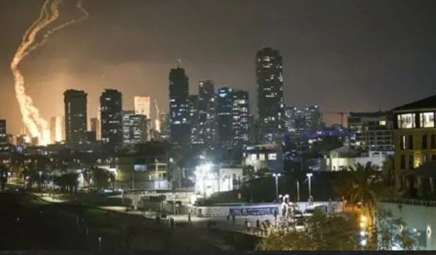İran’dan Sert Misilleme: Tel Aviv Alev Alev