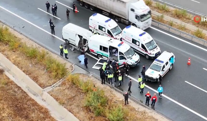 Aksaray'da Trafik Kazası:  3 Kişi Hayatını Kaybetti