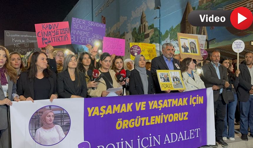 Van’da Binler Rojin İçin Yürüdü: “Adalet Raporlarda Bekletilemez”