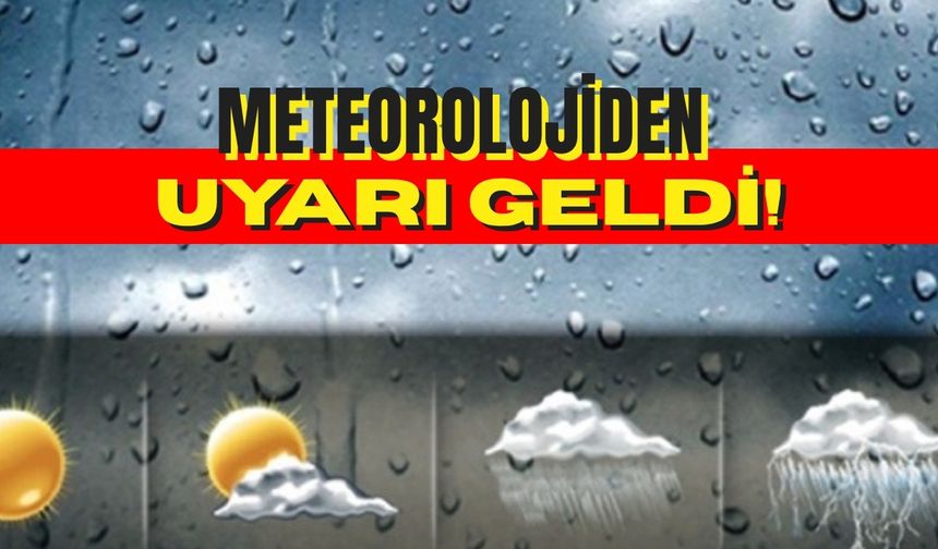 Van alarmda! Meteoroloji uyardı: İşte 5 günlük hava durumu