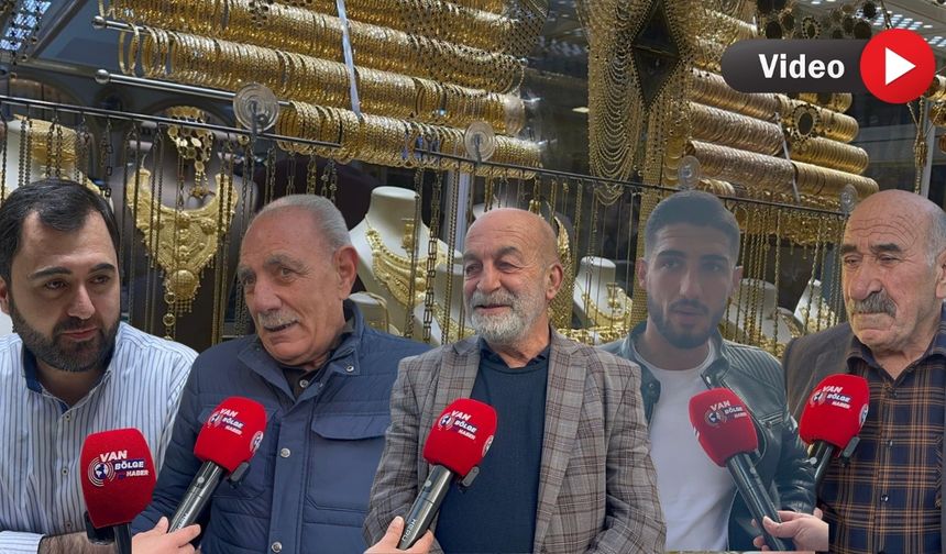 Vanlılar Altına Yöneldi: Satışlar ve Mevduatlar Rekor Kırdı